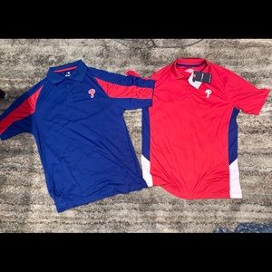 nwt! mlb fanatics phillies shirts bundle